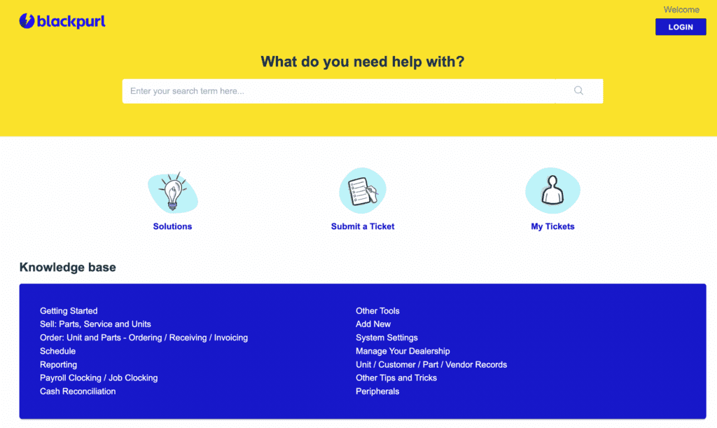 Customer Support Portal